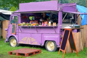 purple food truck